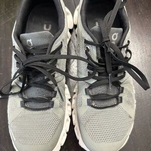 On Running Black and Gray Sneakers